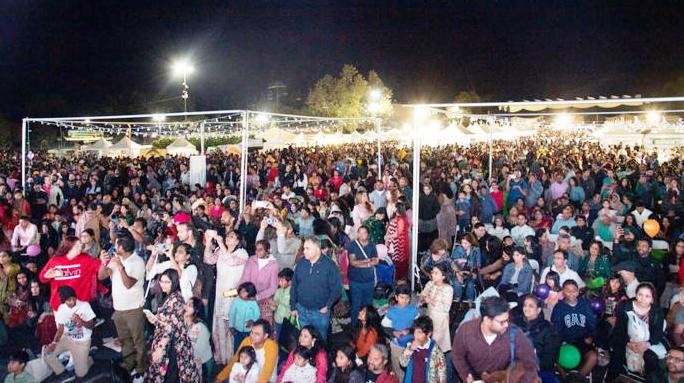 Bay area, CA watching Diwali fireworks