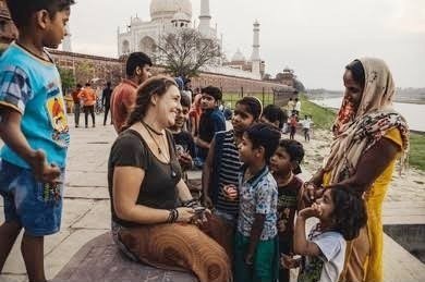 engage with local children