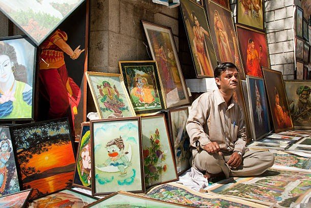 modern Indian art variety