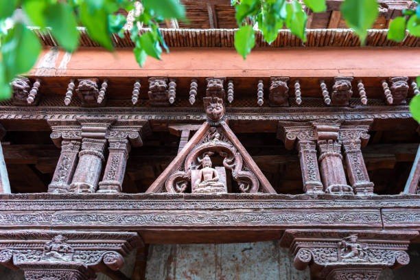 wood carving from Kashmir